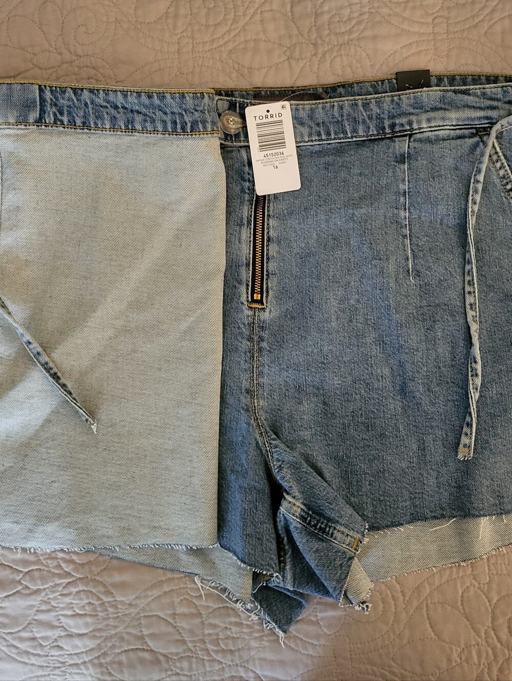 Nwt torrid size 16 Denim Skort - Picture 7 of 7